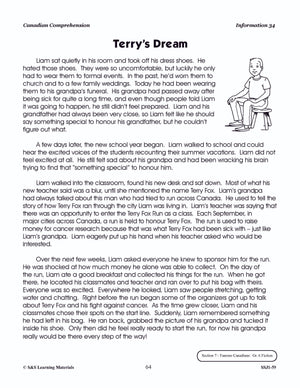 Canadian Comprehension Grades 5-6 (Fiction and NonFiction)