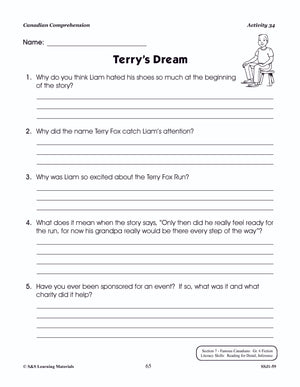 Canadian Comprehension Grades 5-6 (Fiction and NonFiction)