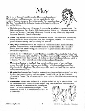 Big Book of Canadian Celebrations Grades 4-6