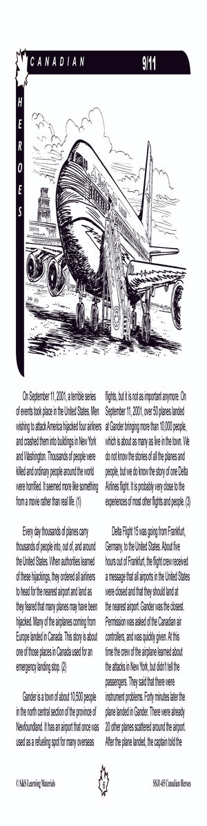 Canadian Heroes Grades 5-8 - everyday heroes in times of disaster, medicine, science, sports and more!