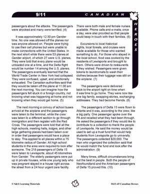 Canadian Heroes Grades 5-8 - everyday heroes in times of disaster, medicine, science, sports and more!