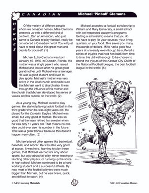 Canadian Heroes Grades 5-8 - everyday heroes in times of disaster, medicine, science, sports and more!