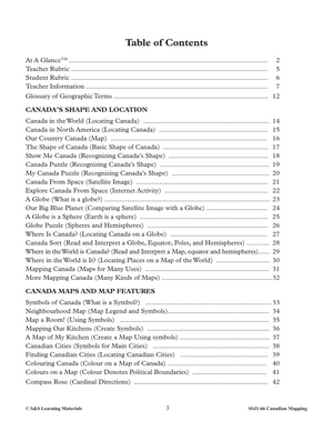 Canadian Mapping Skills: An Introduction to Mapping Grades 1-2