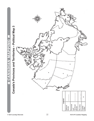 Canadian Mapping Skills: Extending Knowledge Grades 5-6