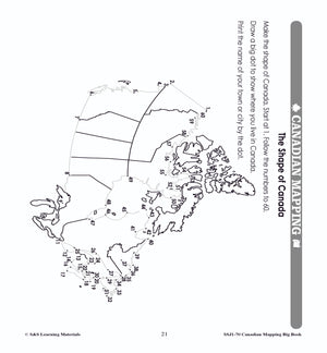 Big Book of Canadian Mapping Skills Grades 1-3