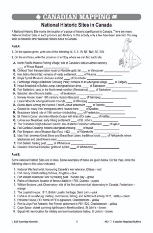 Big Book of Canadian Mapping Skills Grades 4-6