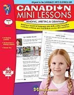 Canadian Mini Lessons: Improving Reading, Grammar and Writing Skills Grade 1