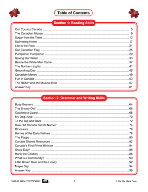 Canadian Mini Lessons: Improving Reading, Grammar and Writing Skills Grade 2