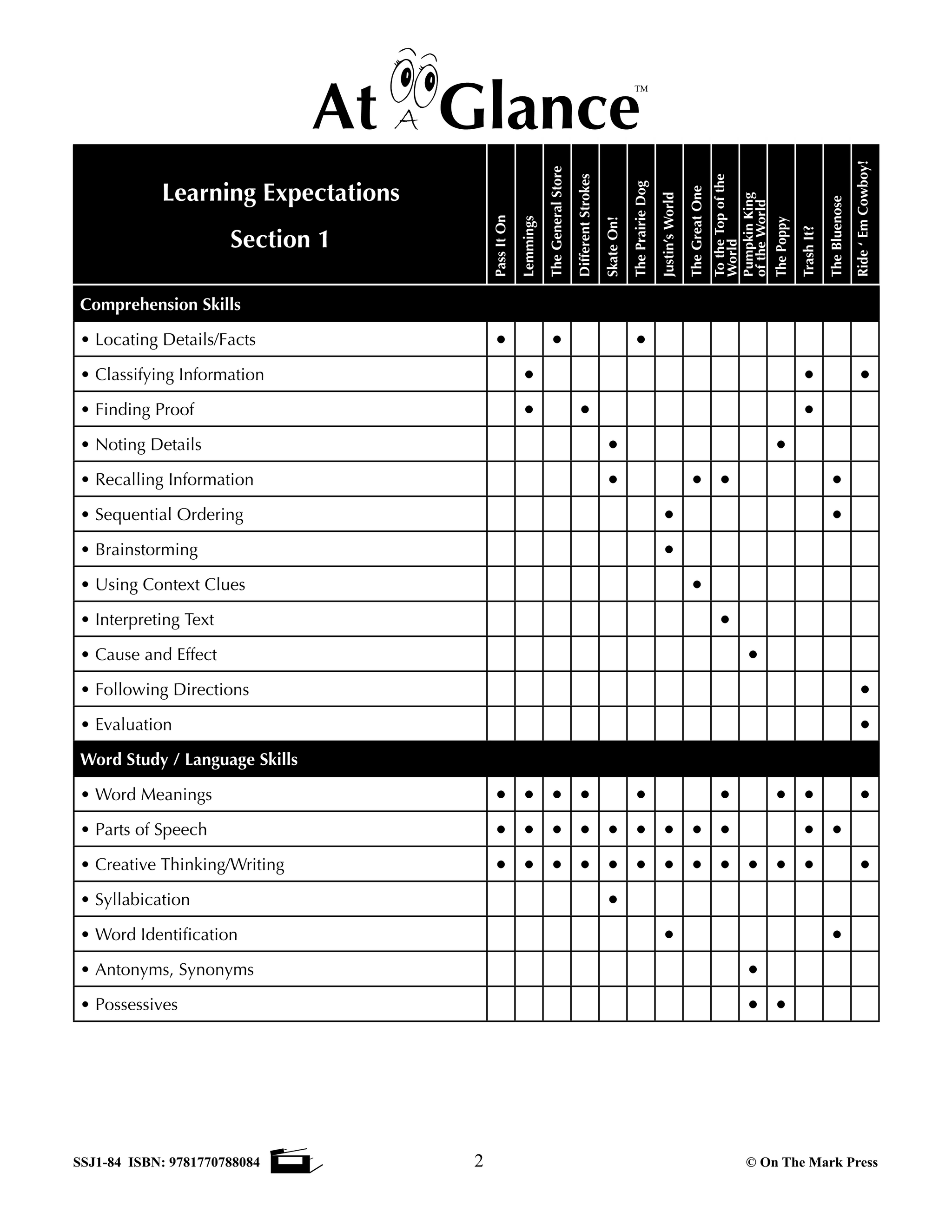 Canadian Mini Lessons: Improving Reading, Grammar and Writing Skills Grade 4