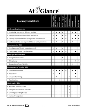 Today's Canadian Families Grades Pre K-1
