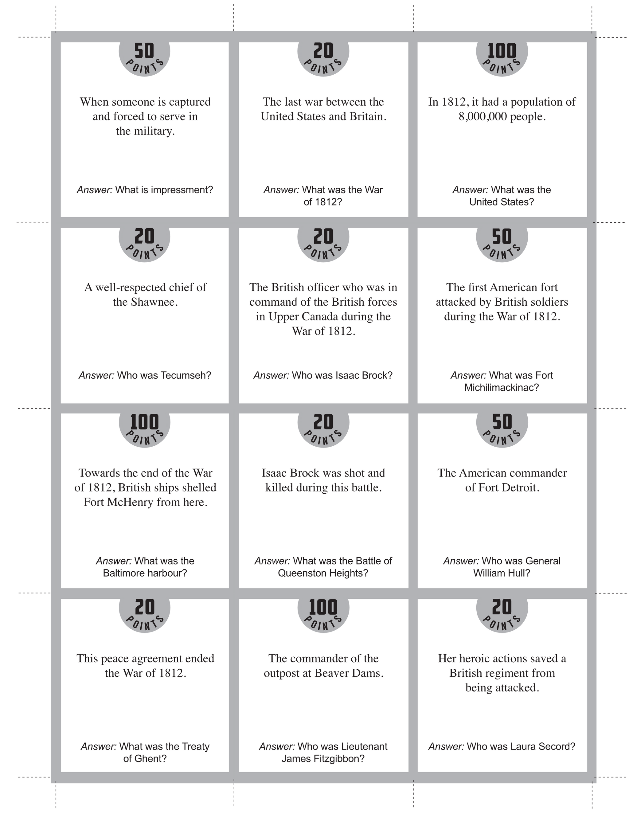 Canada: Conflicts & Challenges - Canada 1800-1850 Grade 7, High Interest/Low Vocabulary