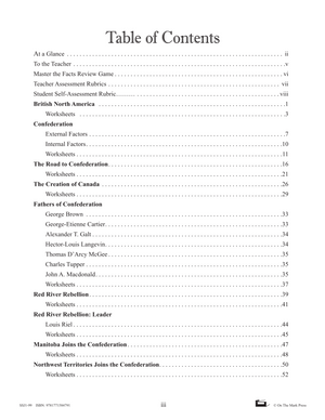 Creating Canada 1850-1890 Grade 8, High Interest, Low Vocabulary