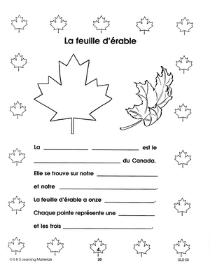 Le Canada 1e à 2e année