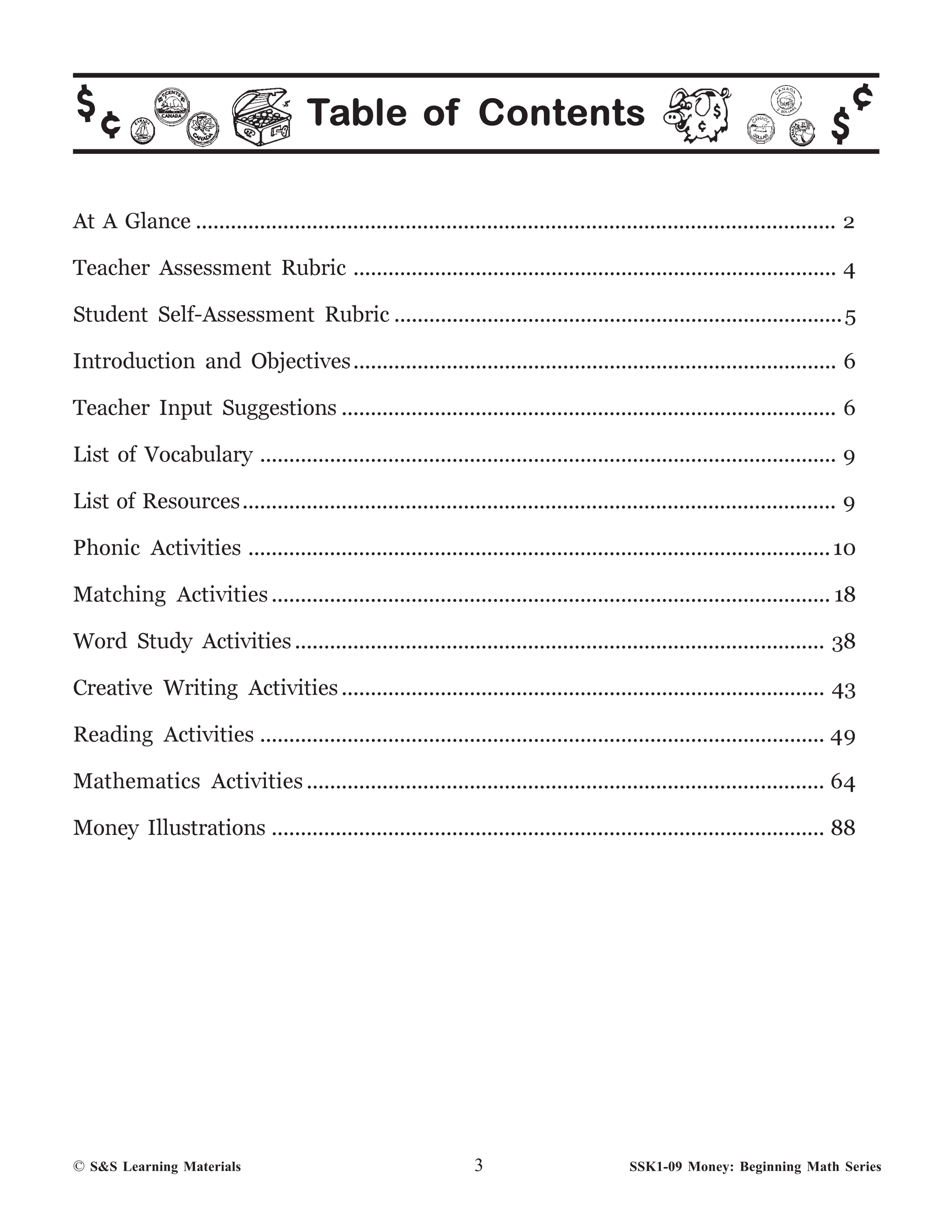 Canadian Money: Currency & Literacy Grades 1-3