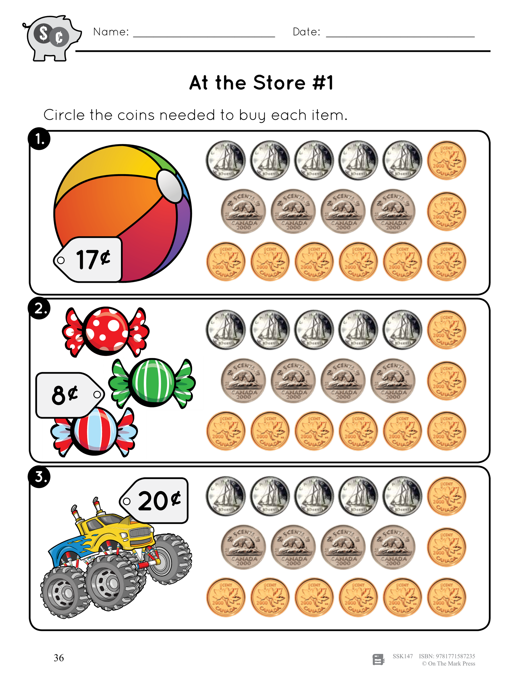 Canadian Money Grades 1-2