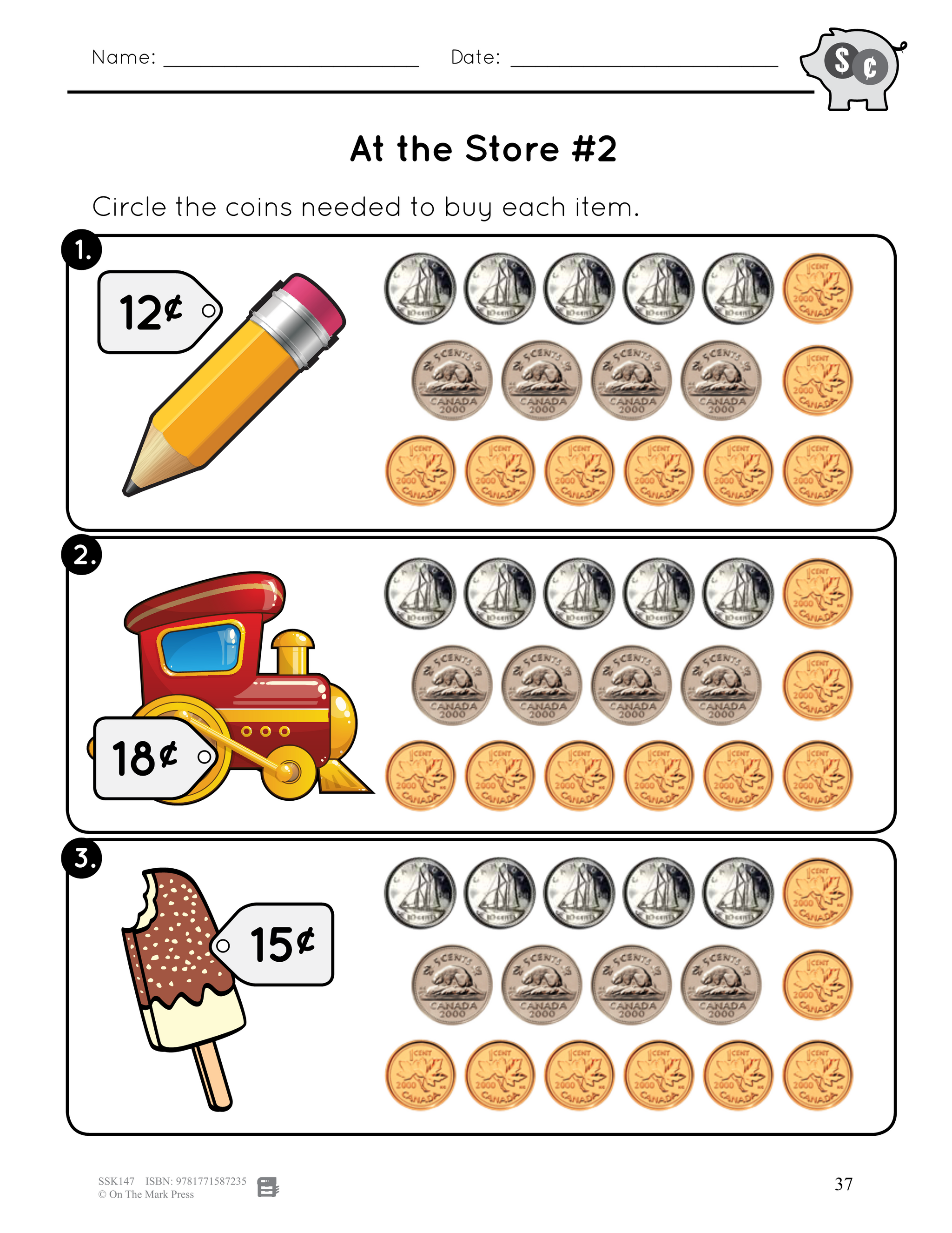 Canadian Money Grades 1-2