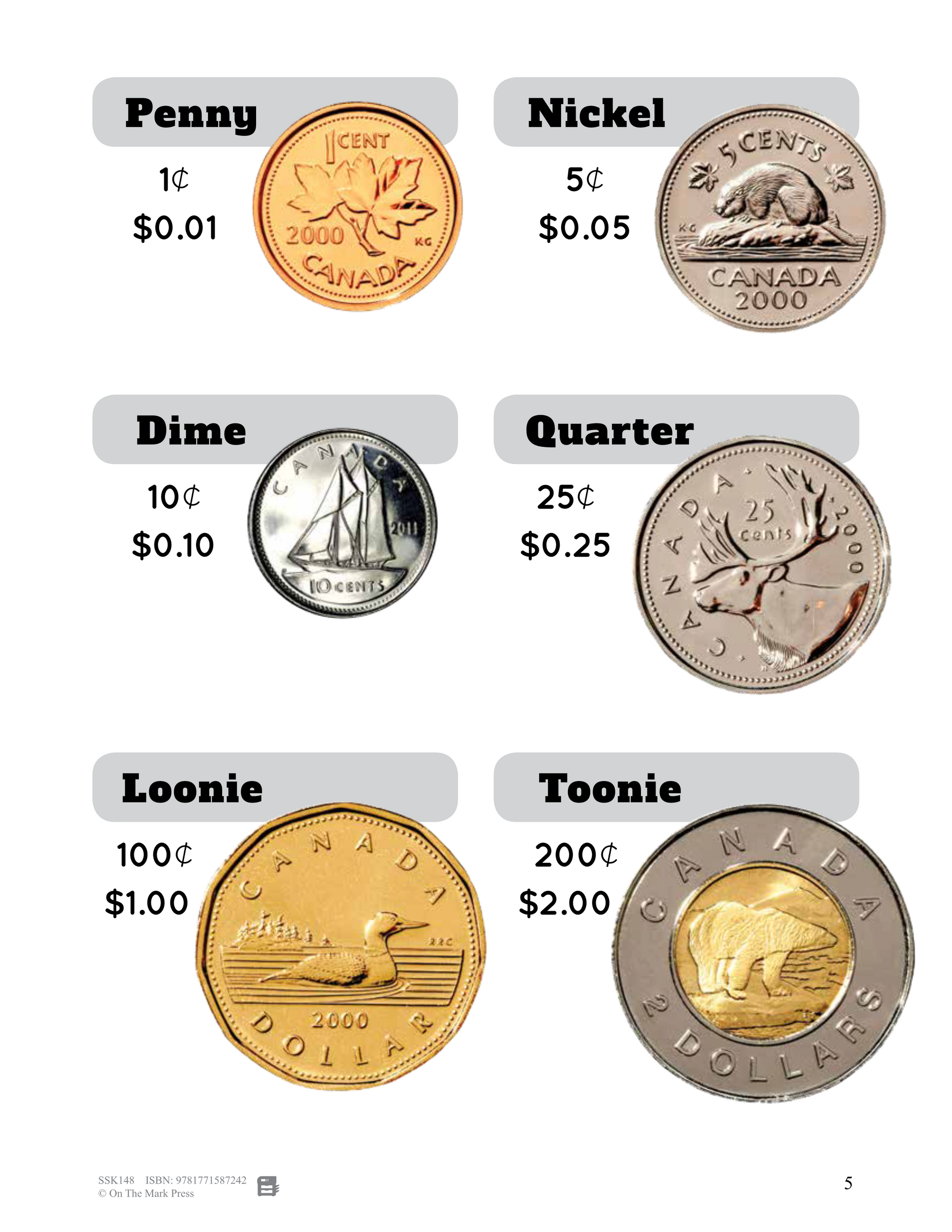 Canadian Money Grades 3-4