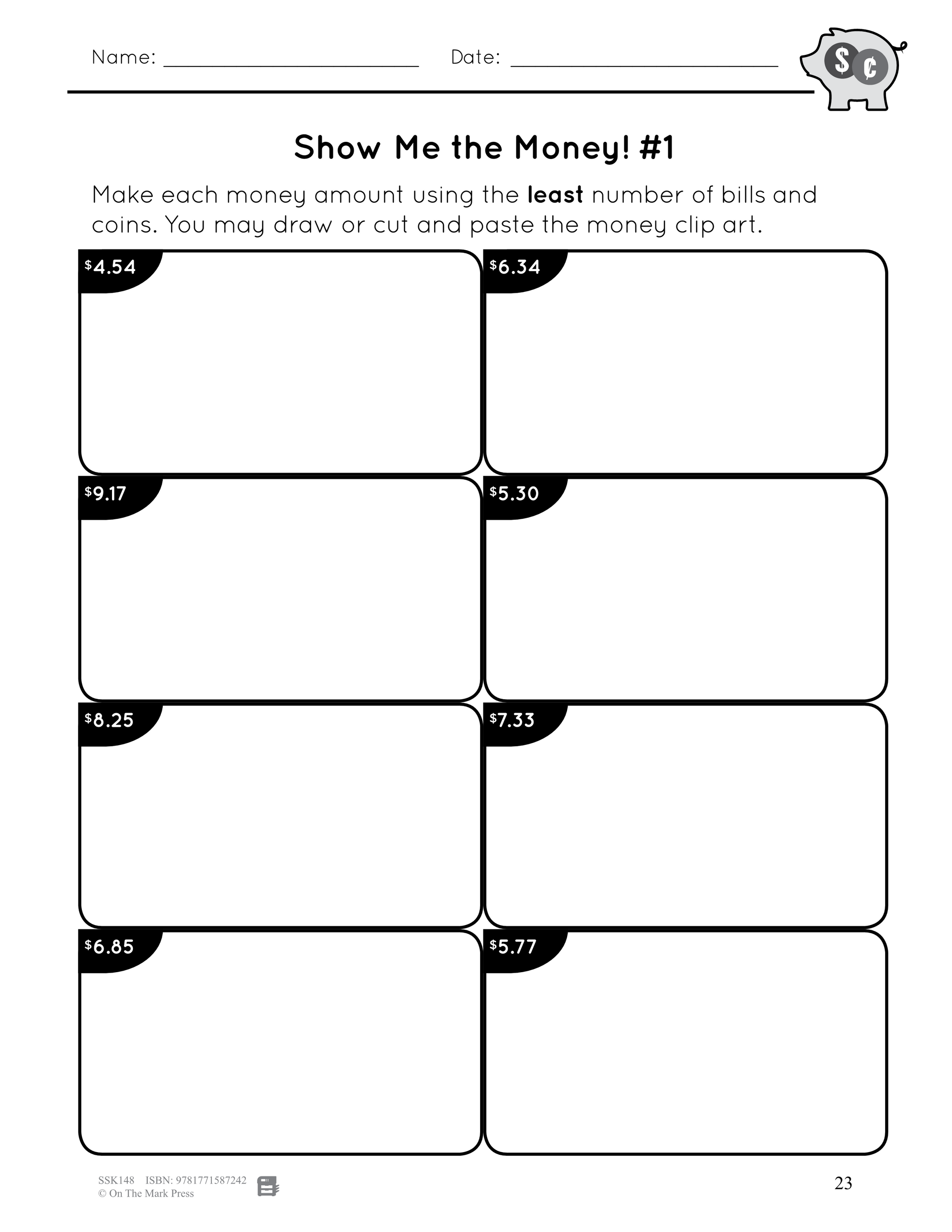 Canadian Money Grades 3-4