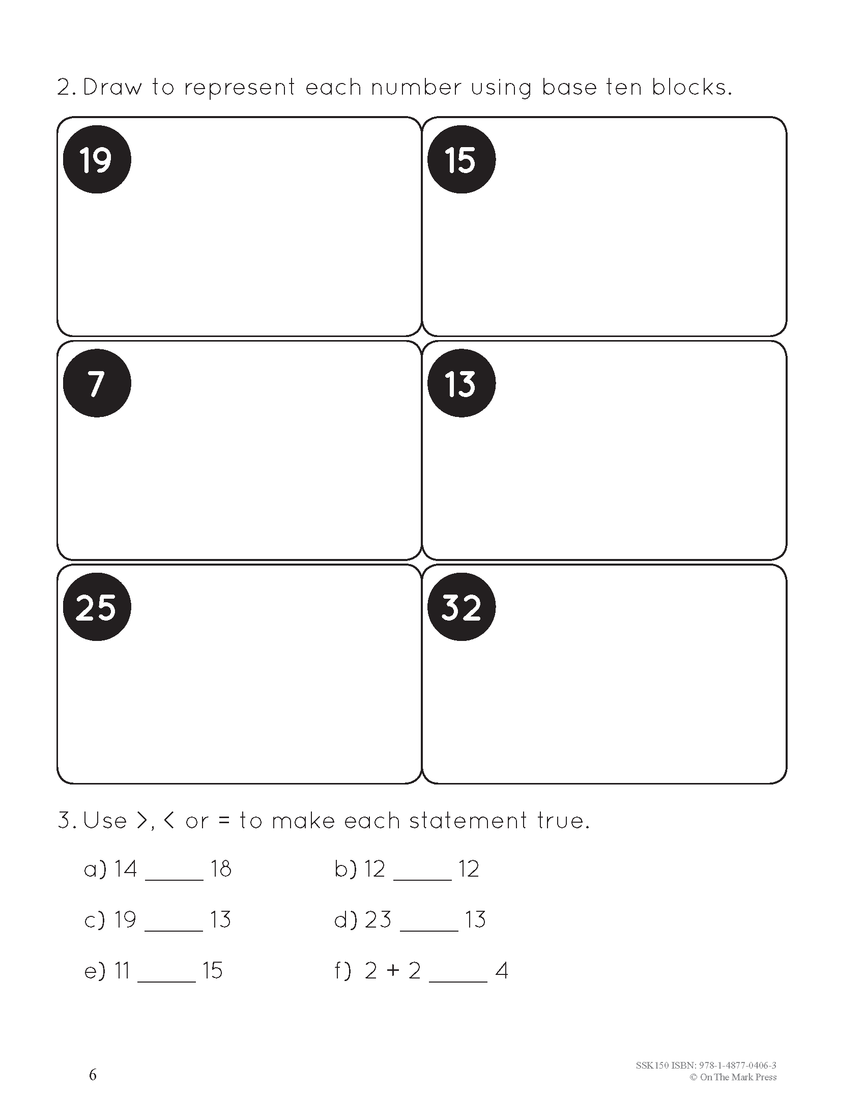 A Year of Grade 1 Math Assessments