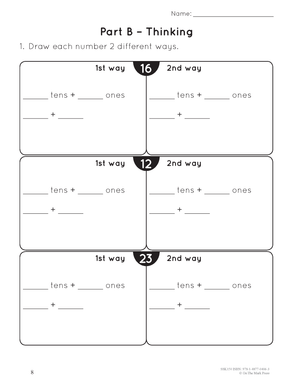 A Year of Grade 1 Math Assessments