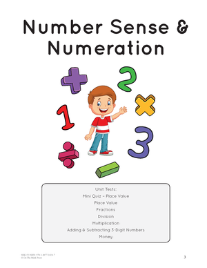 A Year of Grade 3 Math Assessments