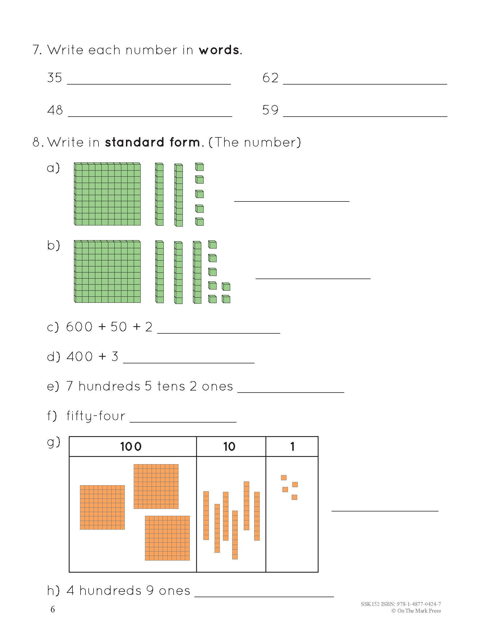 A Year of Grade 3 Math Assessments