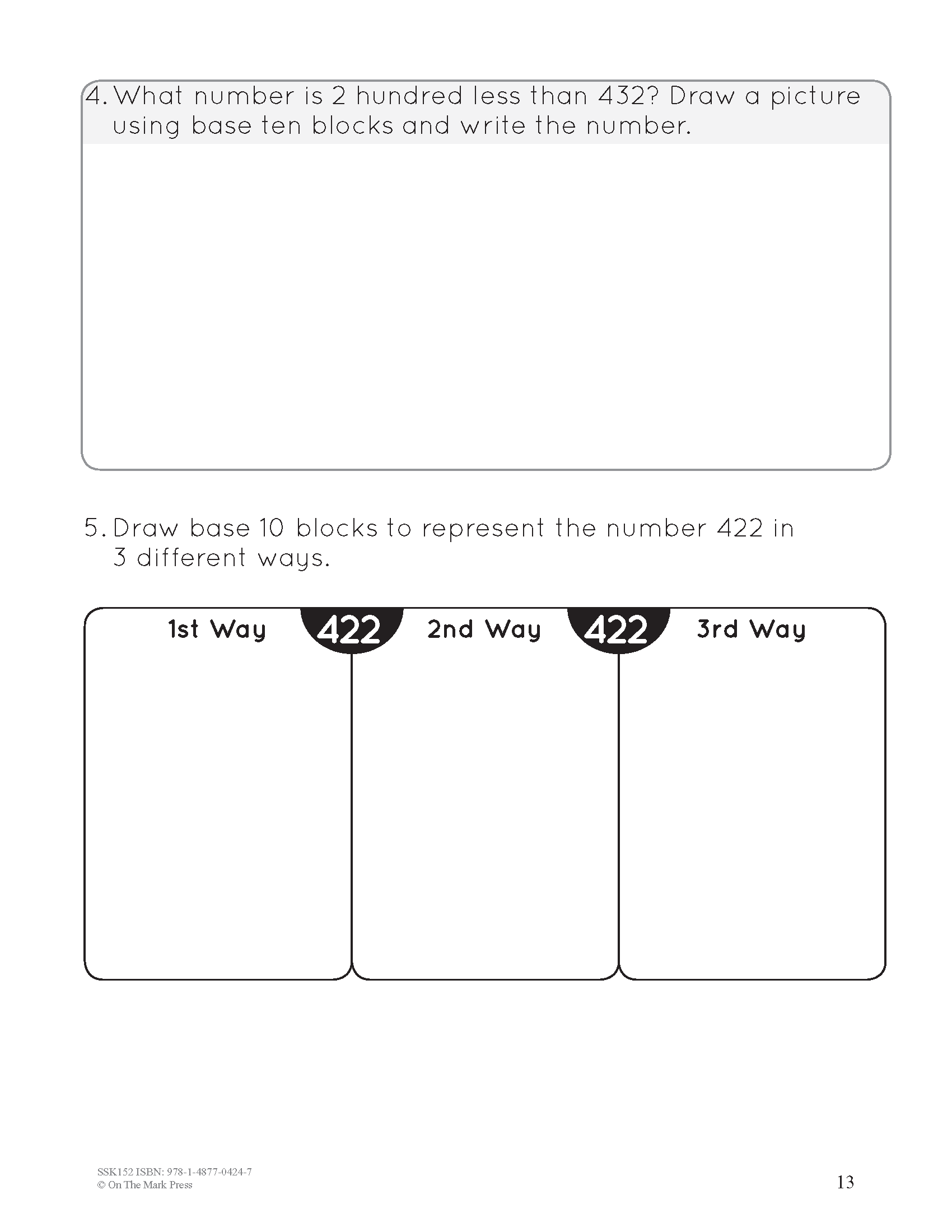 A Year of Grade 3 Math Assessments