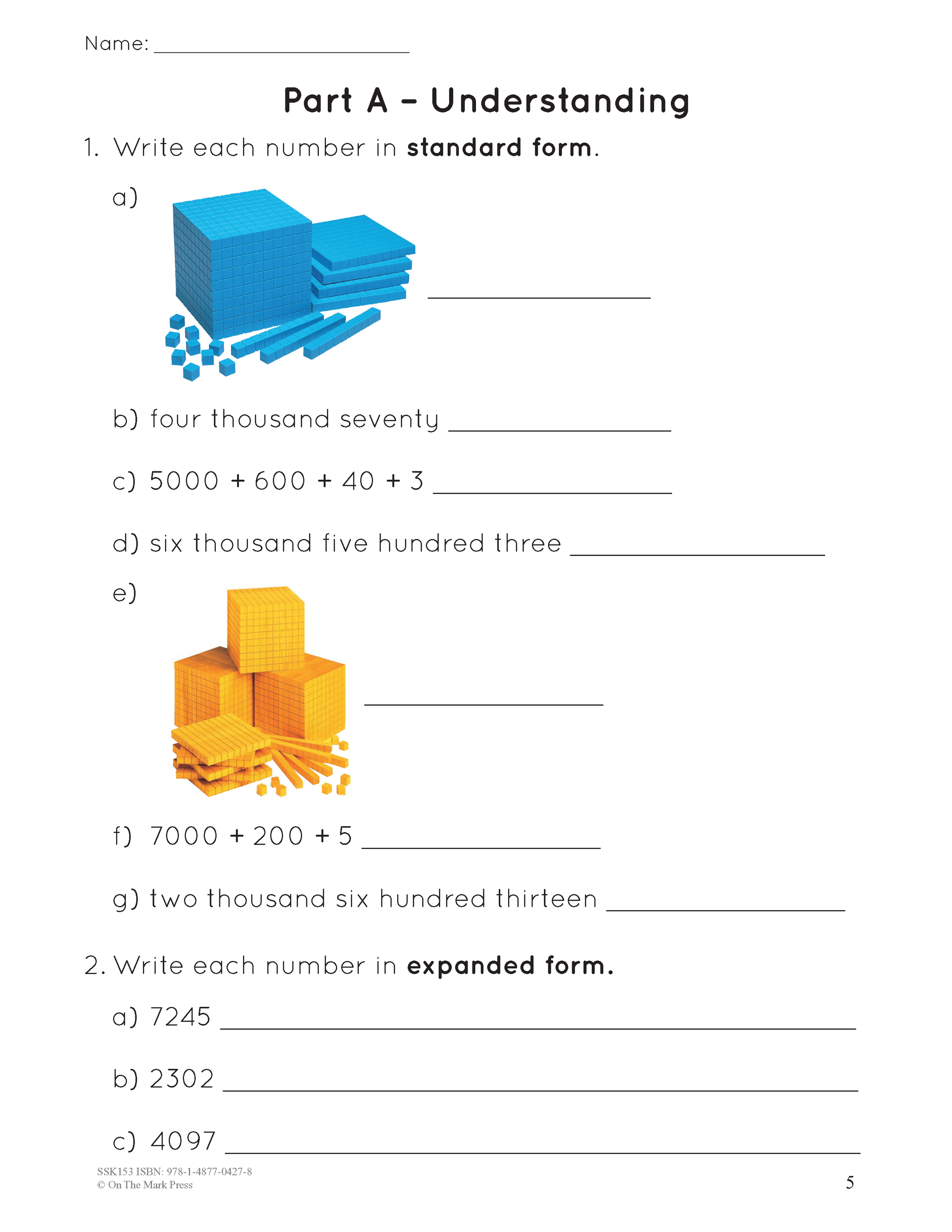 A Year of Grade 4 Math Assessments
