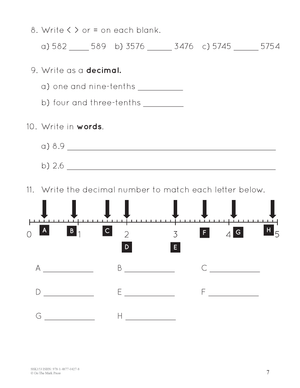 A Year of Grade 4 Math Assessments