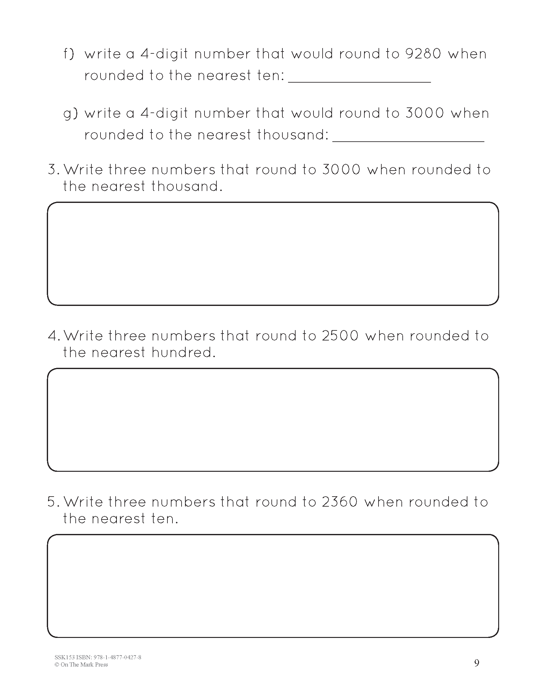A Year of Grade 4 Math Assessments