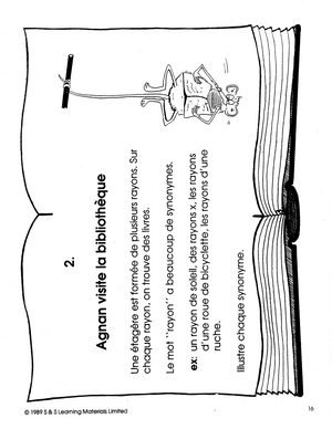 Agnan a la Bibliotheque 4e à 6e année