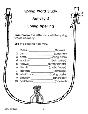 A Spring Celebration: Explore the world of spring! Grades 2-3