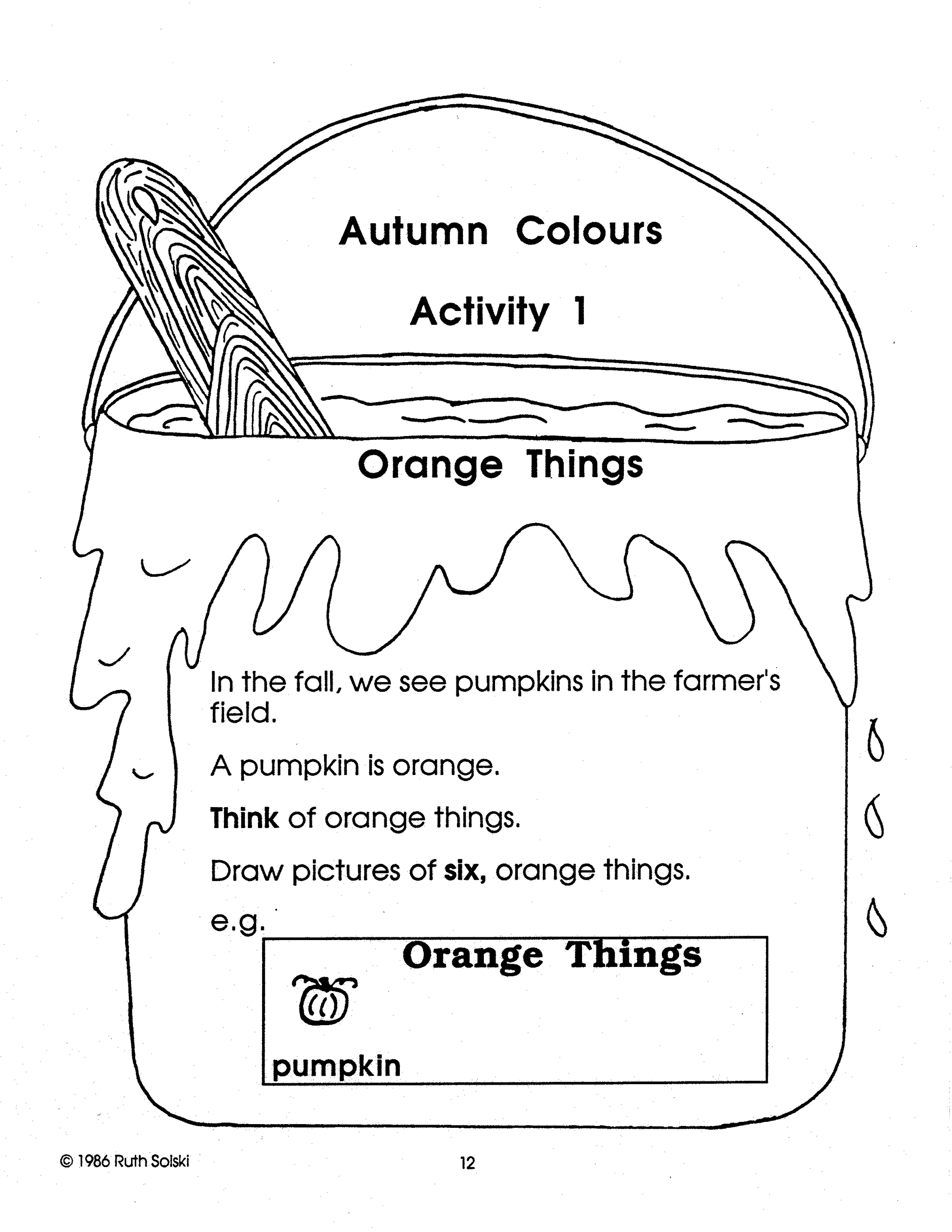 Autumn in the Woodlot Grades 2-3