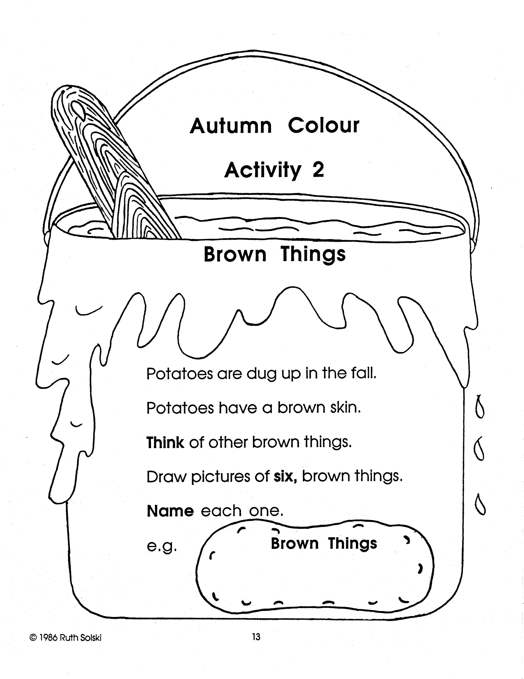 Autumn in the Woodlot Grades 2-3