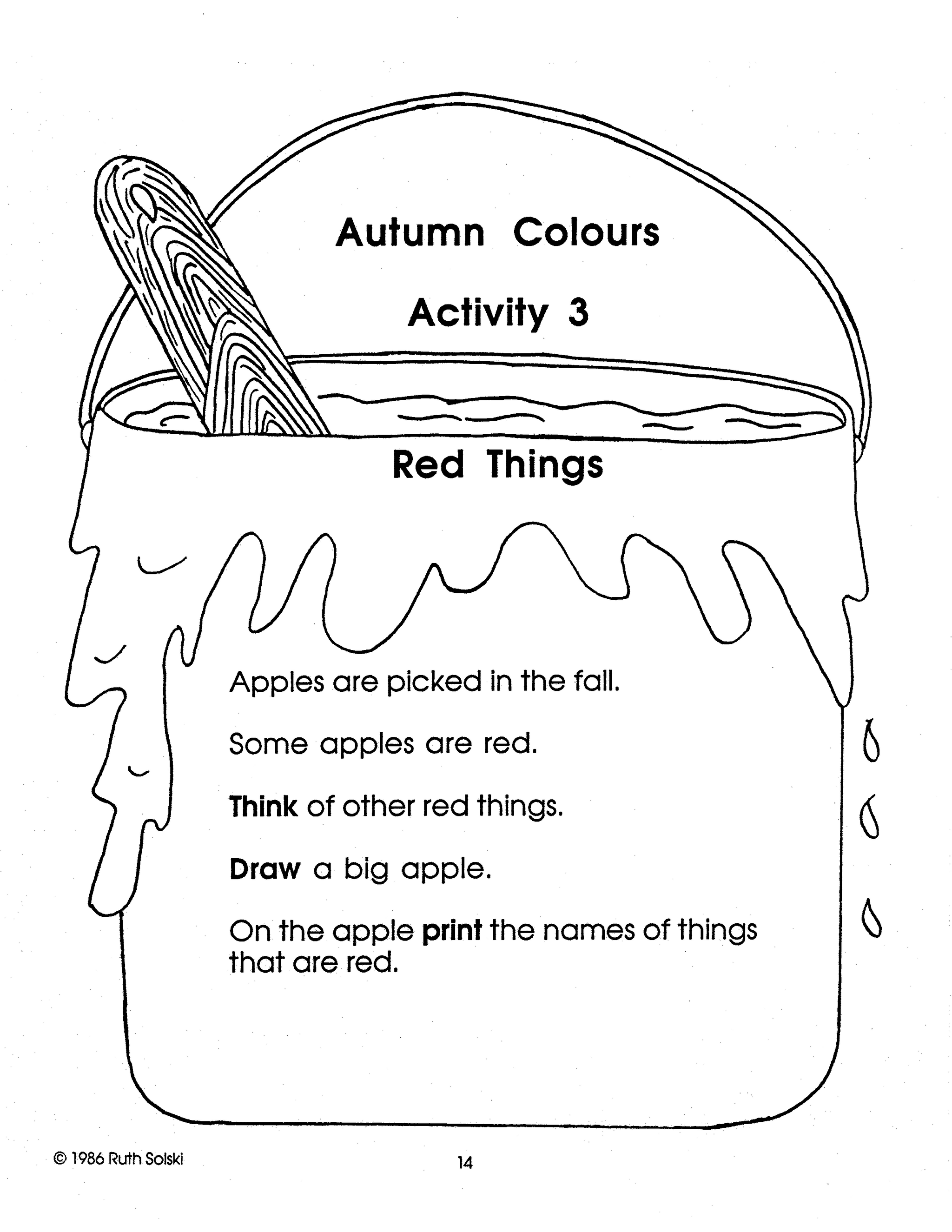 Autumn in the Woodlot Grades 2-3