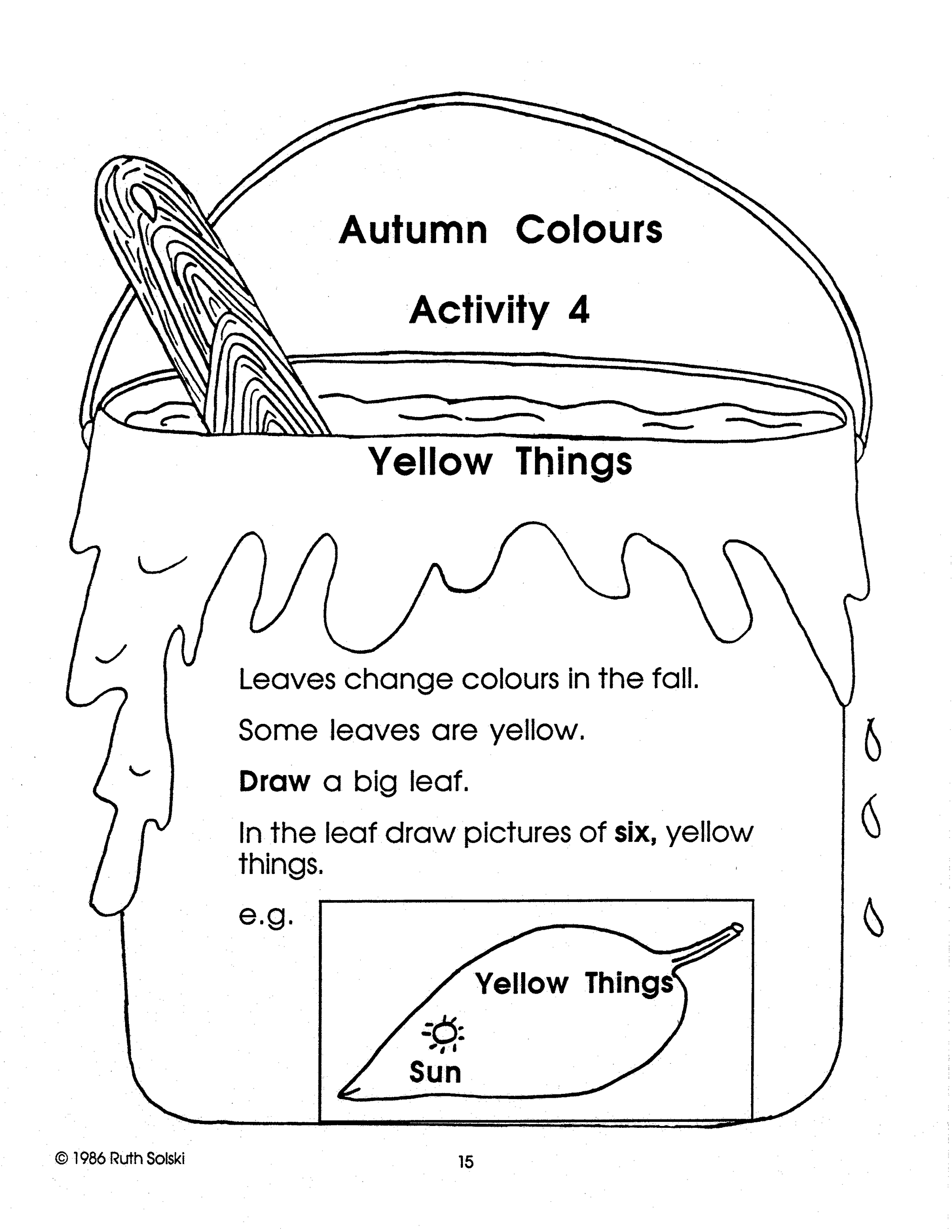 Autumn in the Woodlot Grades 2-3