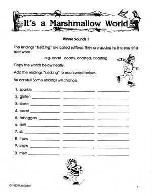 It's a Marshmallow World Grade 3