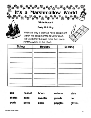 It's a Marshmallow World Grade 3