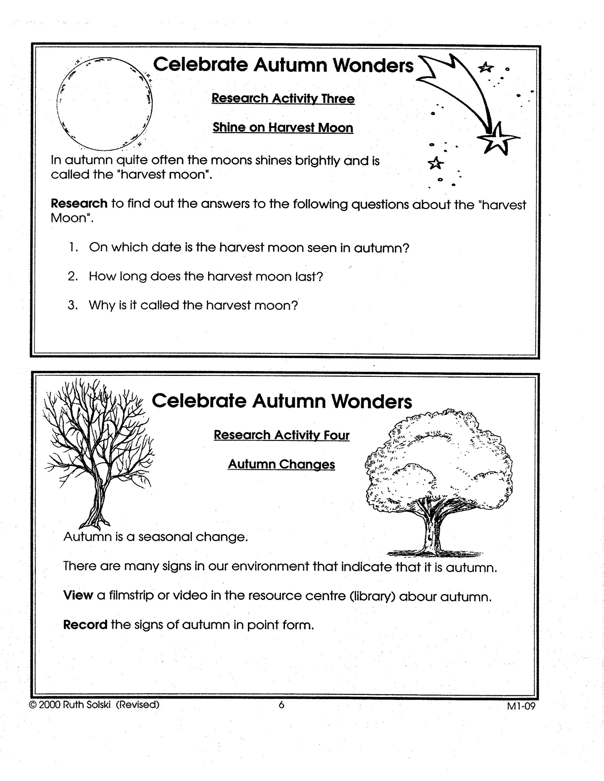 Celebrate Autumn Grades 4-6