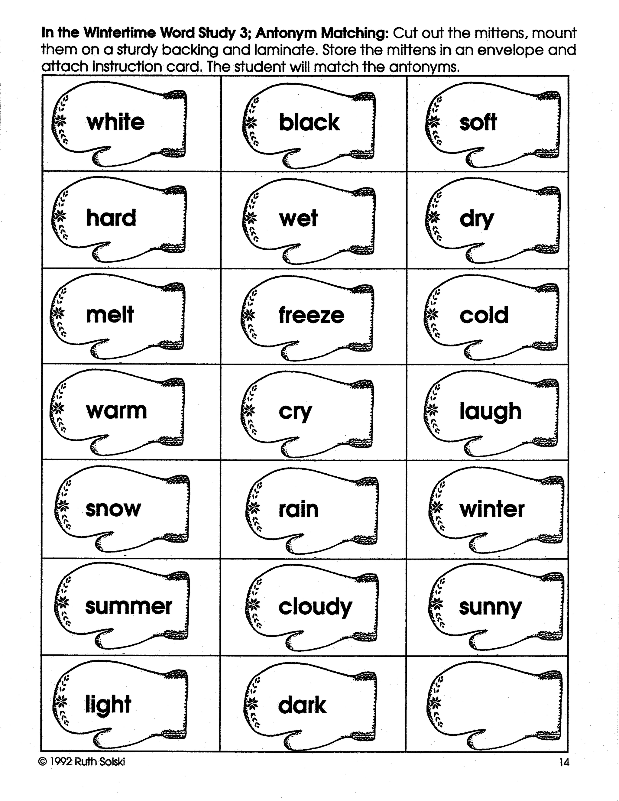 In the Wintertime Grade 2