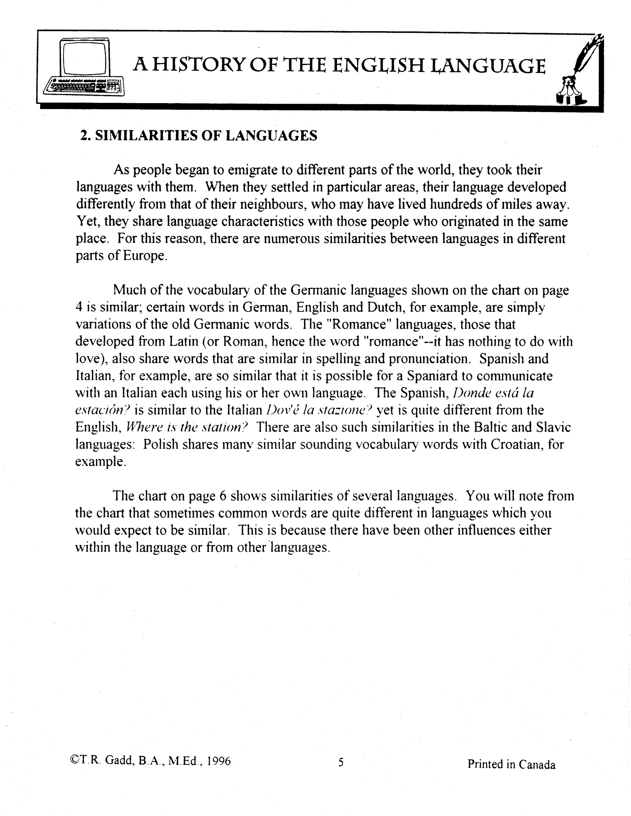 The English Language Grades 10-12