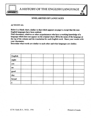 The English Language Grades 10-12