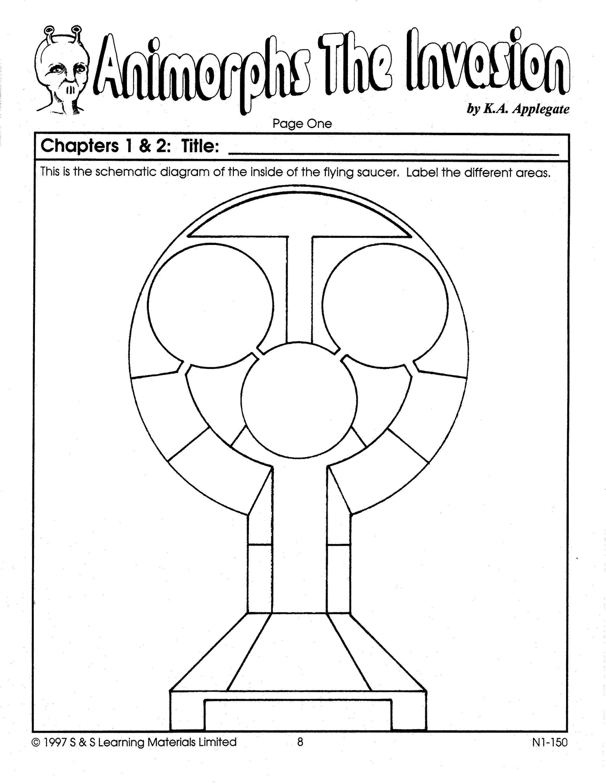 Animorphs The Invasion: Novel Study Guide Gr. 4-6