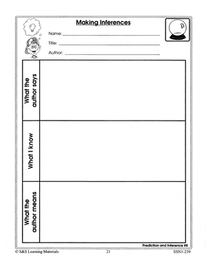 Reading Response Forms Gr. 4-6