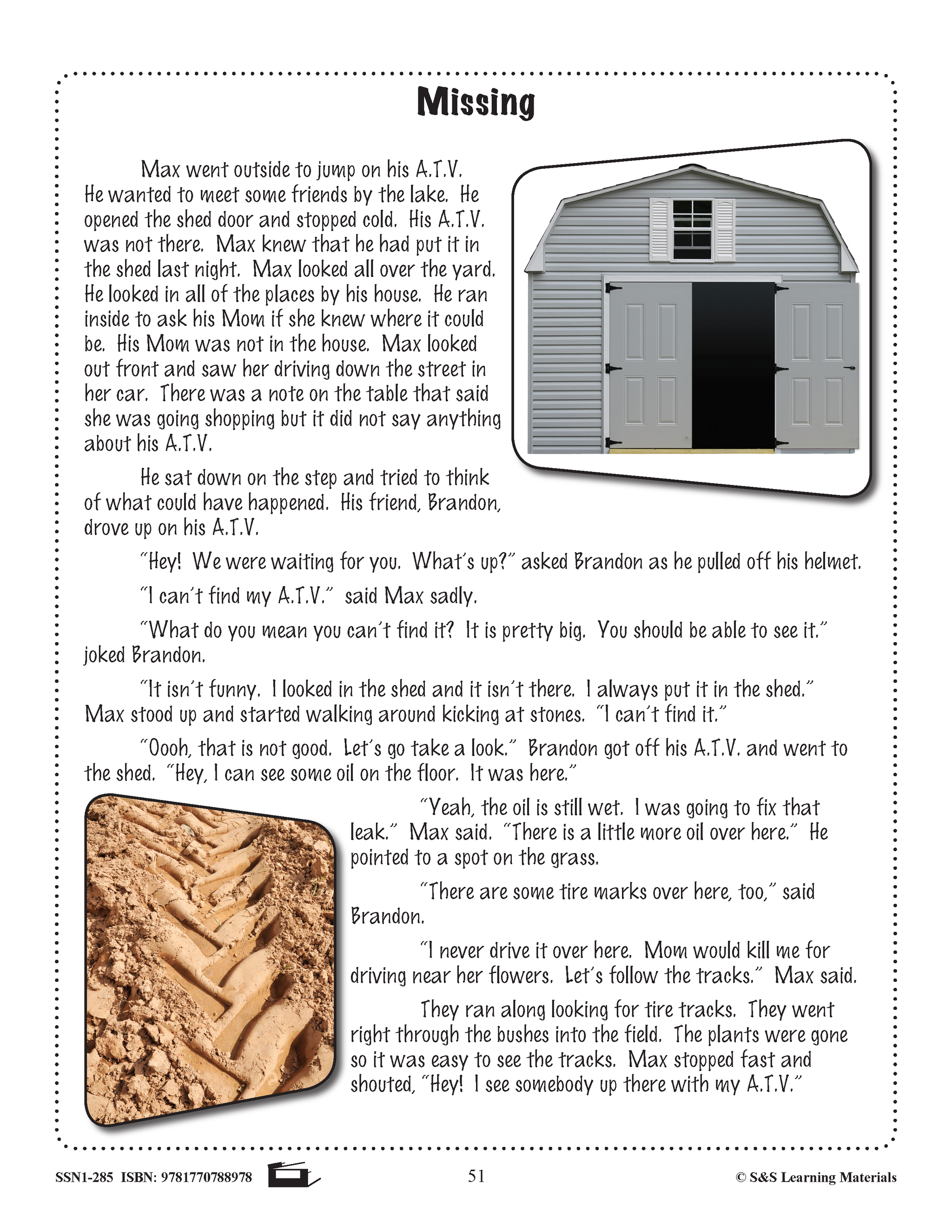 Just for Boys - High/Low Reading Comprehension Grades 4+, Reading Level 1.2 to 2.9