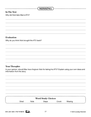 Just for Boys - High/Low Reading Comprehension Grades 4+, Reading Level 1.2 to 2.9