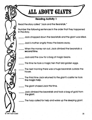 All About Giants Gr. 2-3