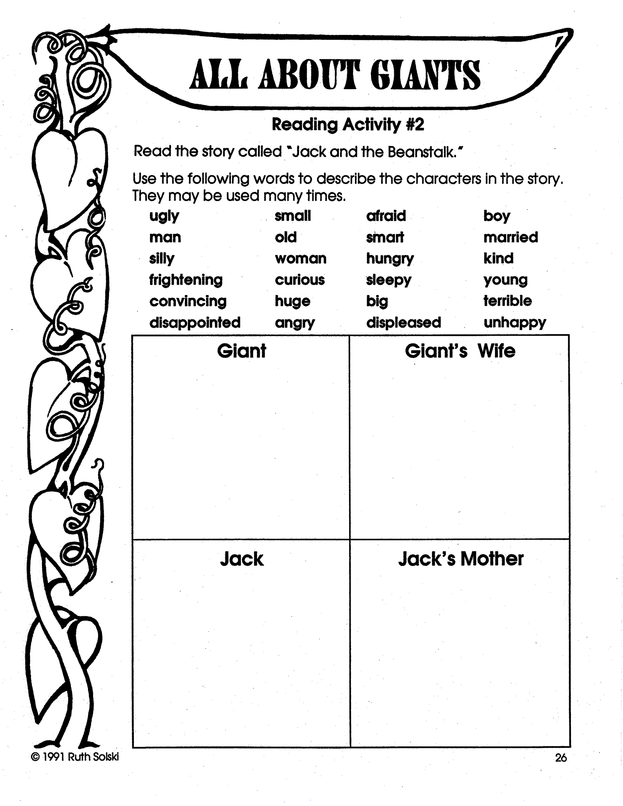 All About Giants Gr. 2-3