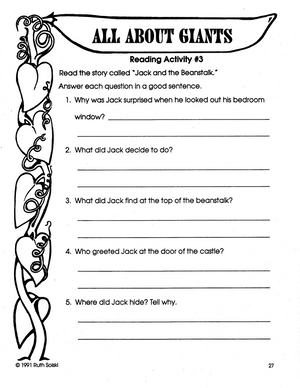 All About Giants Gr. 2-3