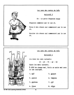 Une rimbambelle conte de fées 2e à 3e année